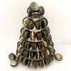 black-gold-macaron-tower