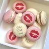pink-white-personalised-macarons