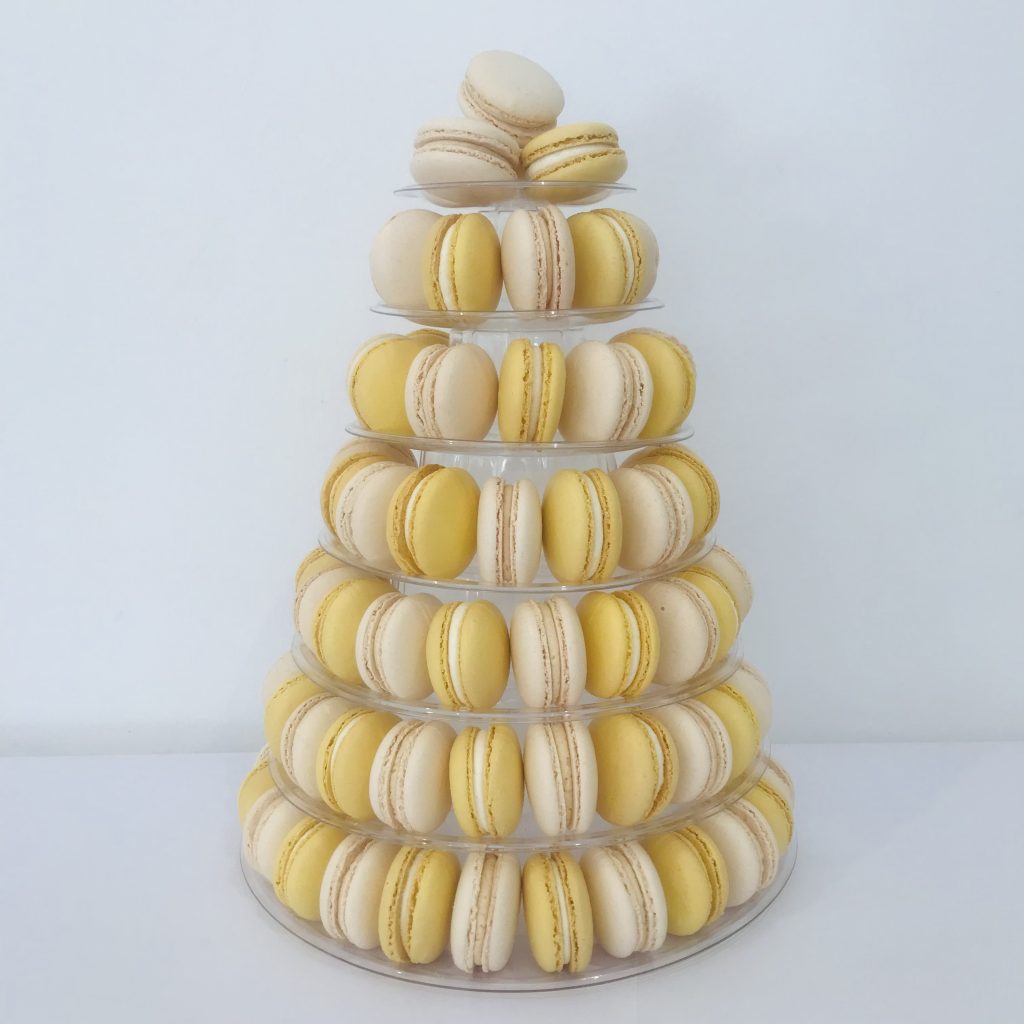 6 Tier Macaron Tower – Sugar Glaze Bakery