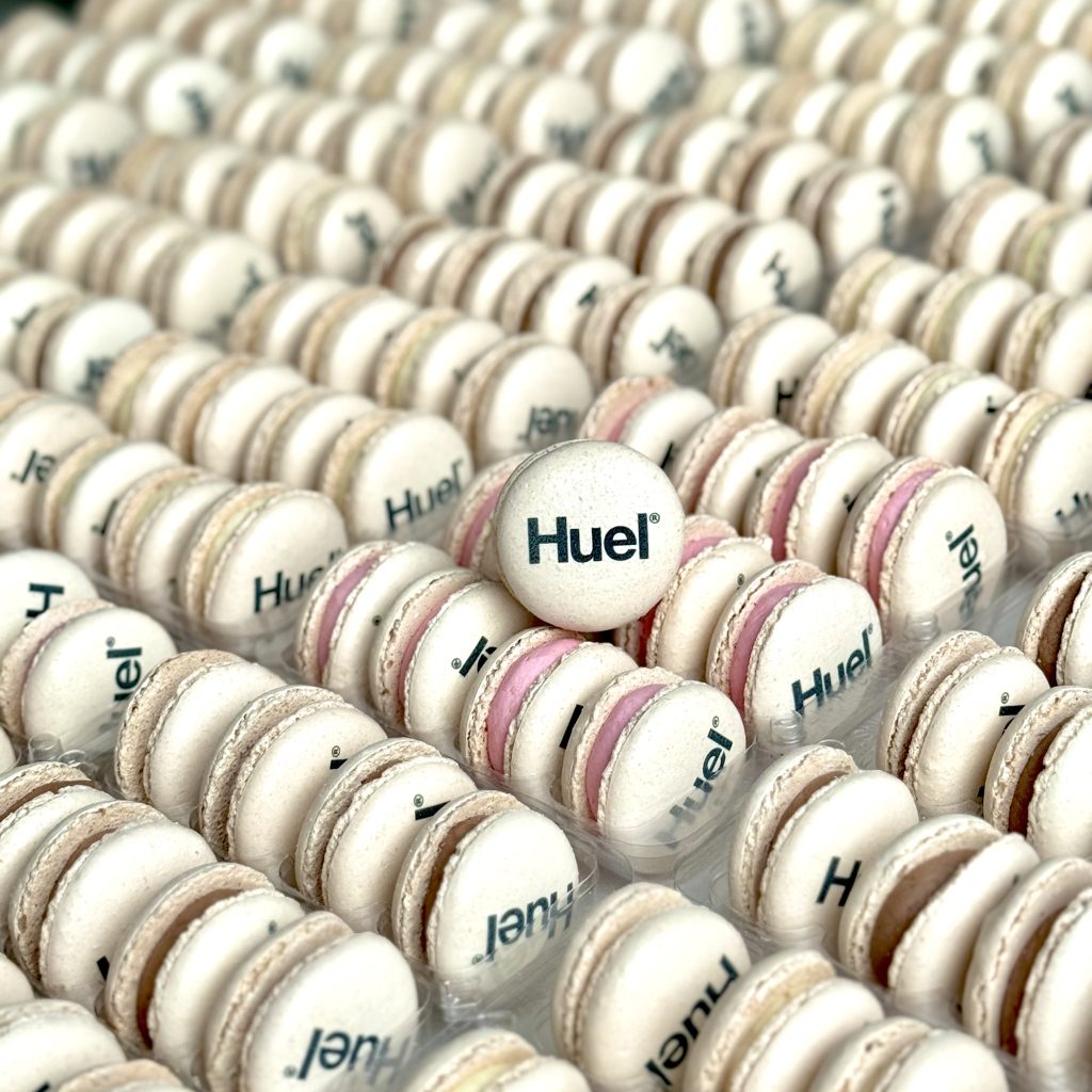 huel-branded-macarons