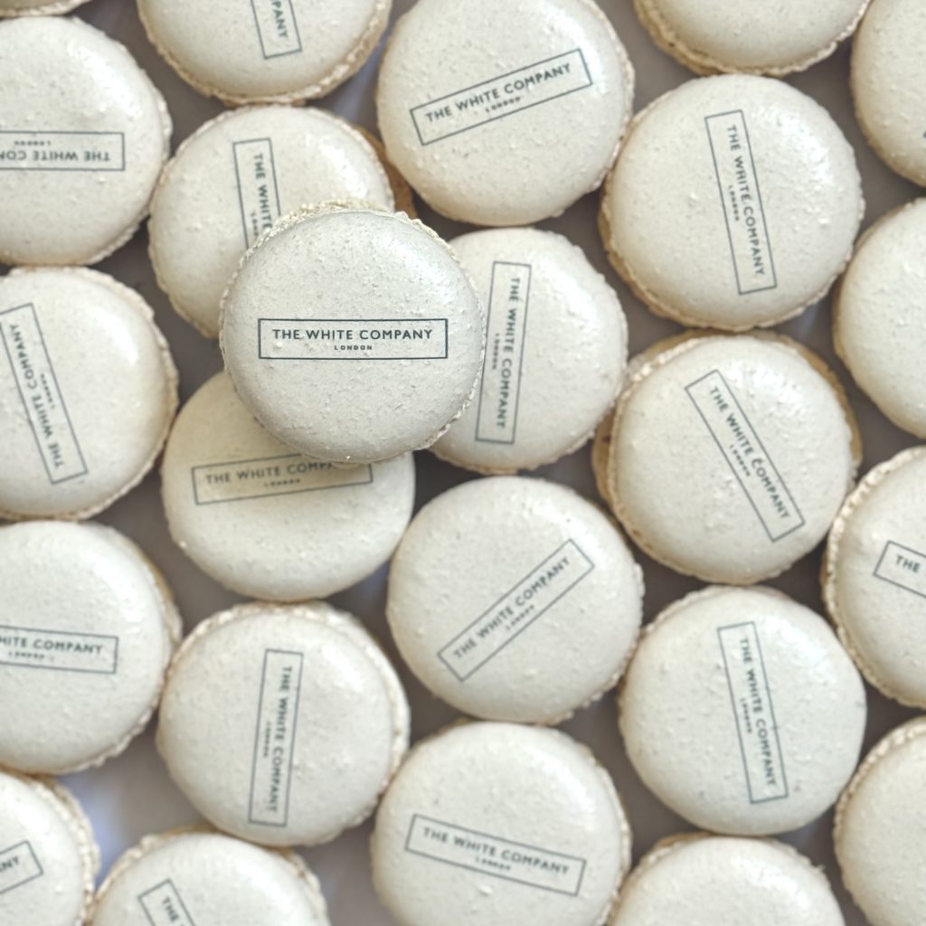 white-company-branded-macarons