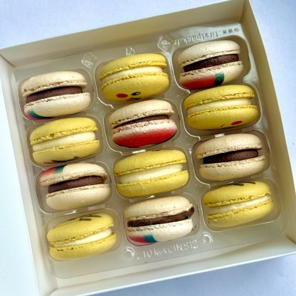 pokemon-themed-pikachu-macarons
