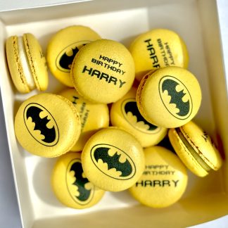 personalised-batman-macarons