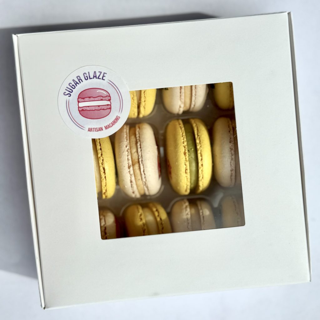 personalised-superman-macarons-gift
