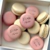 personalised-text-macarons