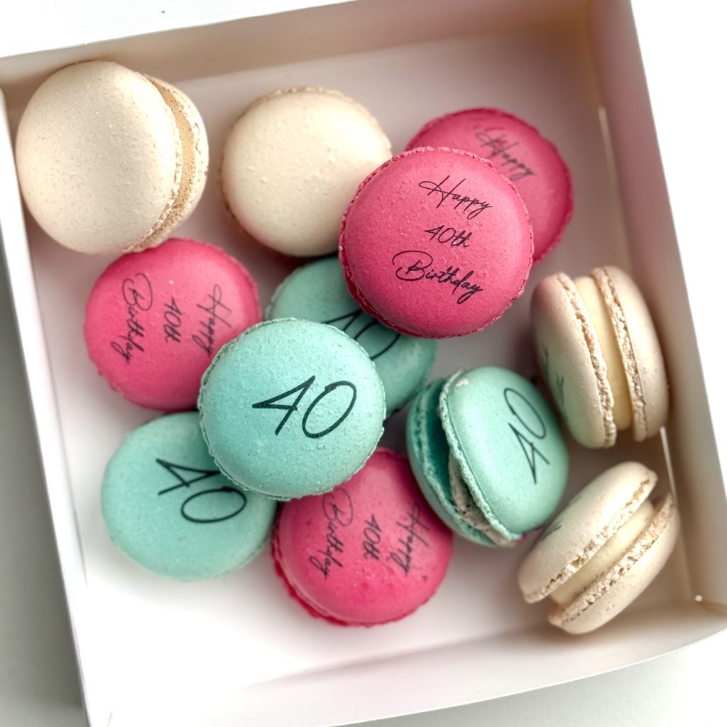personalised-text-macarons
